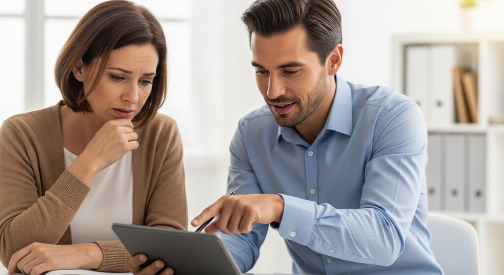 A parent and an expert tutor discuss strategies to overcome a child's careless mistakes in schoolwork.