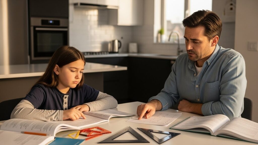 why a child forgets lessons during homework time and how parents can help