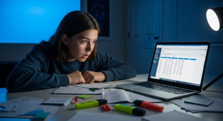 Student discovering hidden flaws destroying their SAT Reading score despite months of study