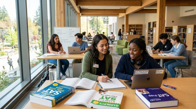 SAT Prep student achieving success with one‑on‑one tutoring