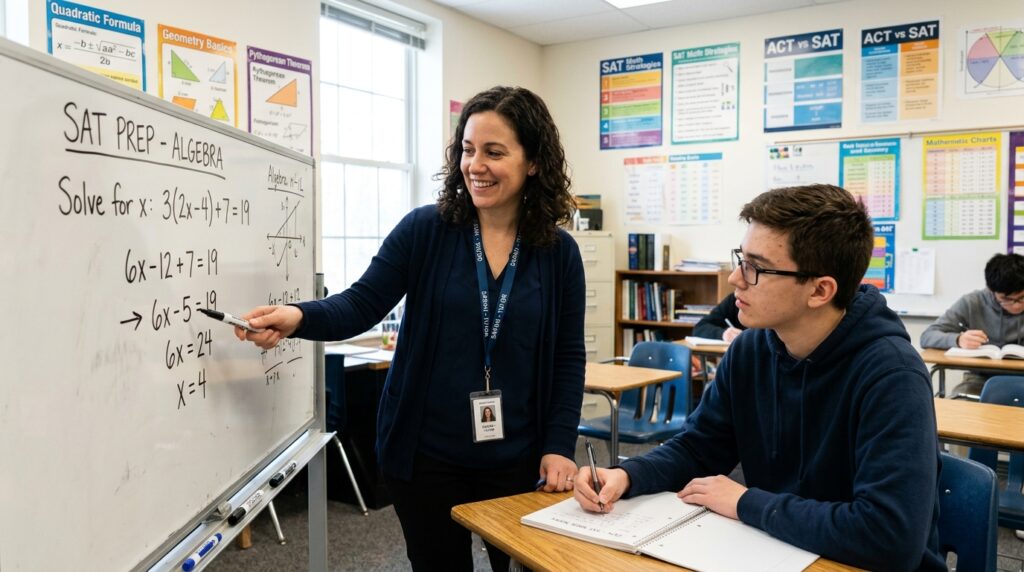 SAT Prep one‑on‑one tutoring in mathematics for better results